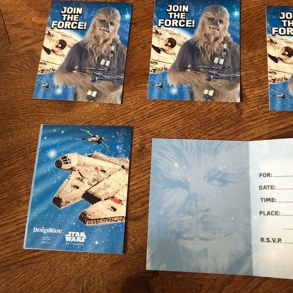 Star Wars Party Invites (7ct)